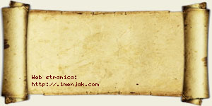 Lana Nenadović vizit kartica